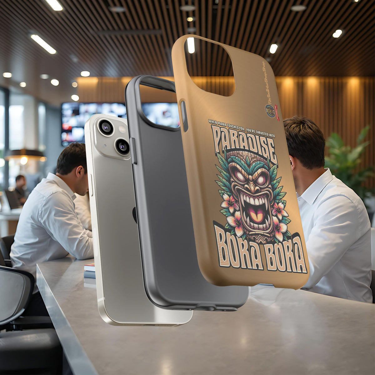Bora Bora – Coque Antichoc Premium Tiki Élégance