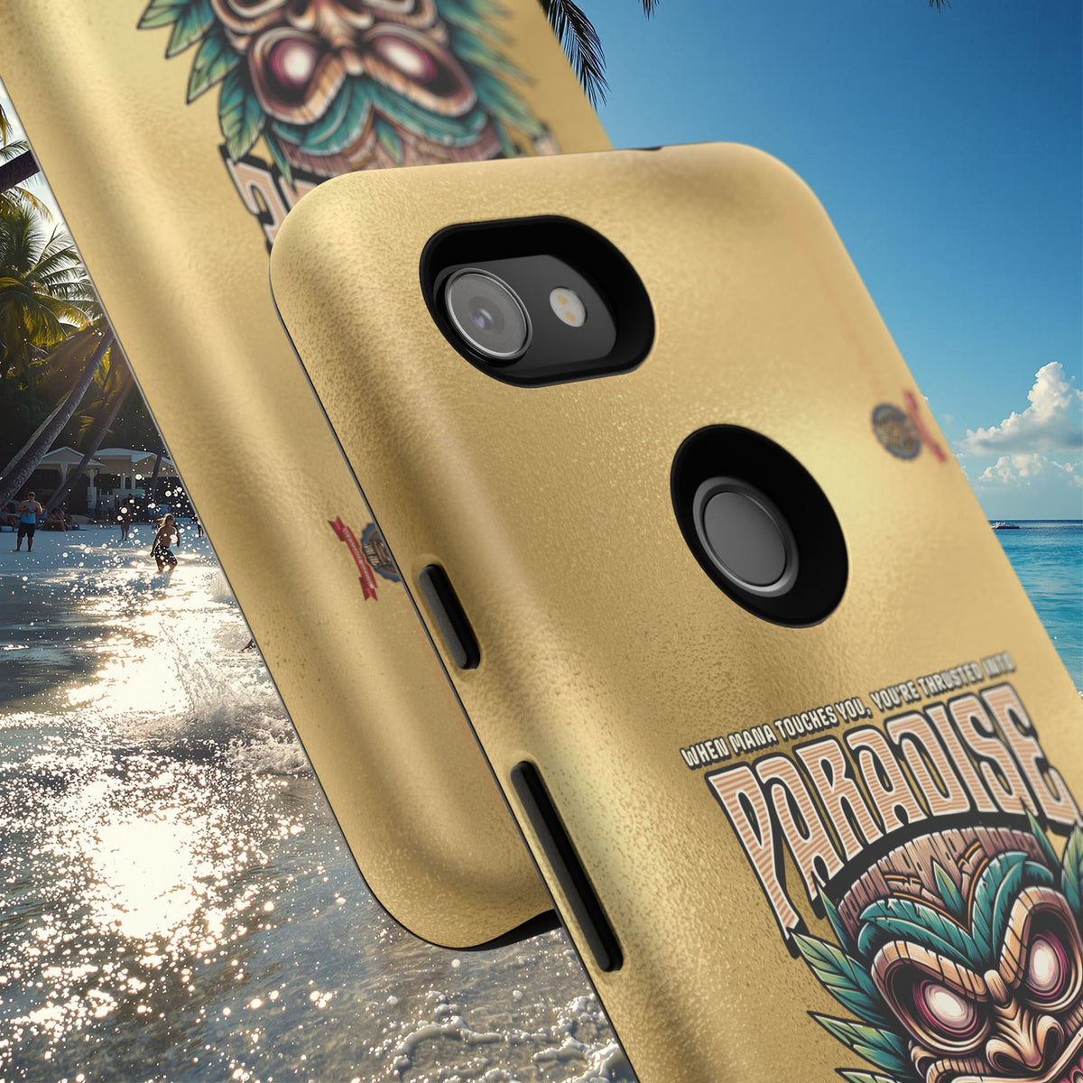 Tahiti – Coque Antichoc Premium Tiki Royal