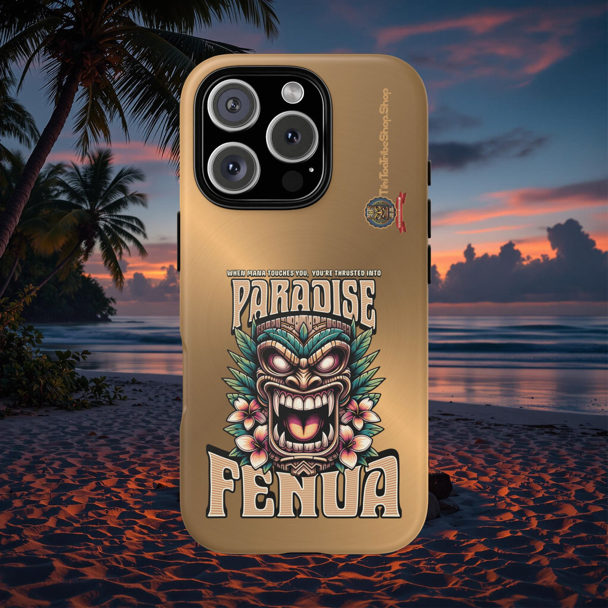 Fenua Guardian – Coque Antichoc Art Polynésien