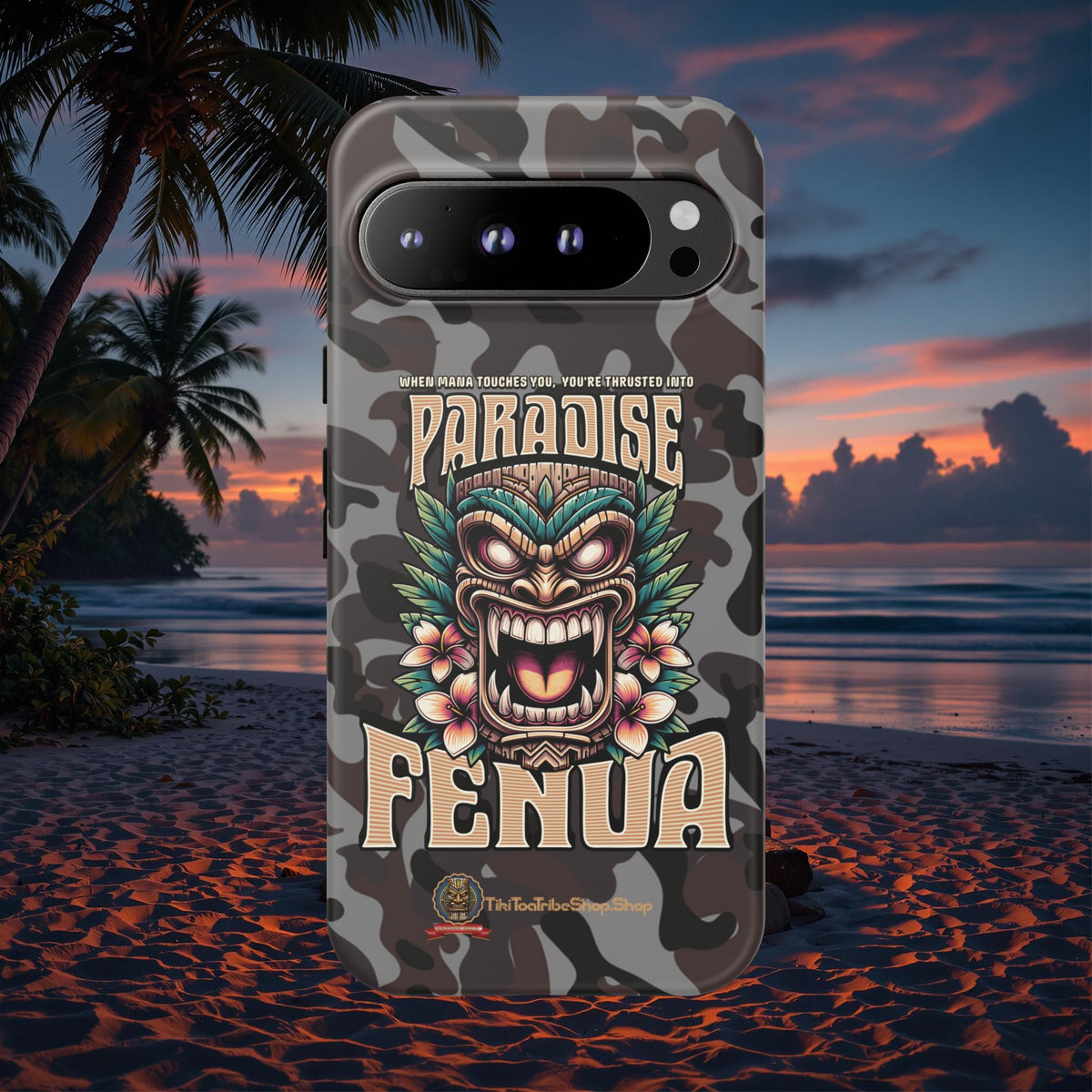 Fenua Guardian – Coque Antichoc Art Polynésien