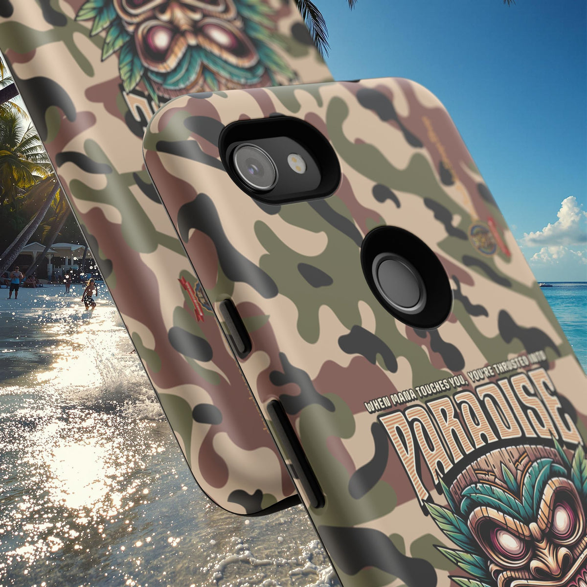 Fenua Guardian – Coque Antichoc Art Polynésien