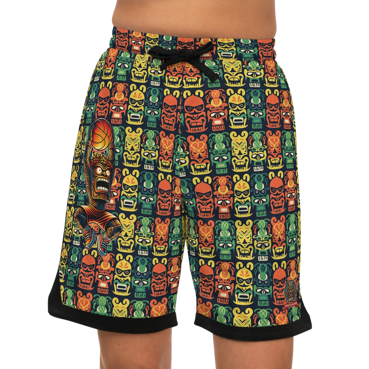 B-BALL SHORTS - The Tiki Spirit in Action