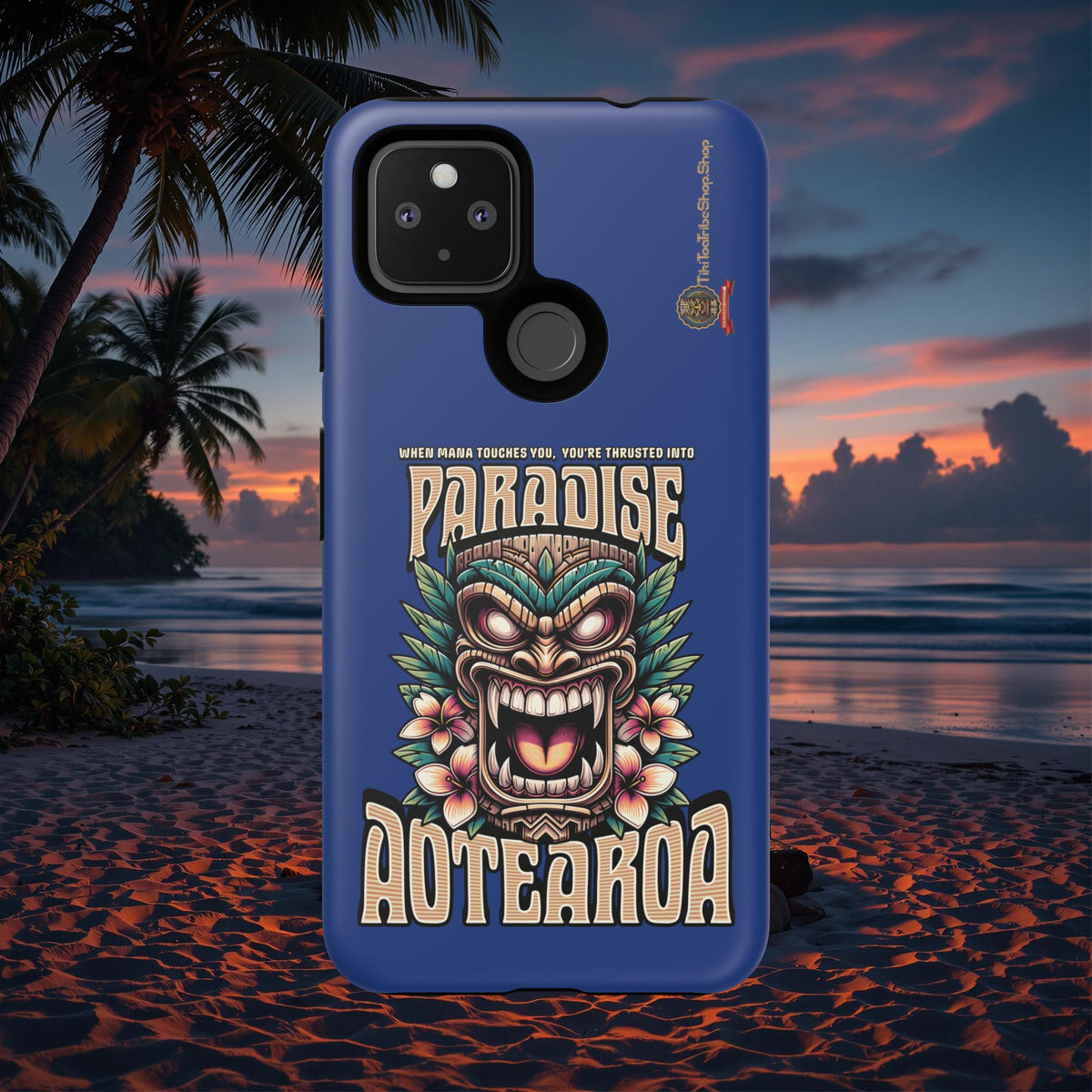 Aotearoa – Coque Antichoc Tiki Maori & Mana Ancestral