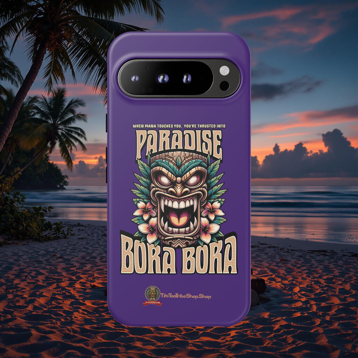 Bora Bora – Coque Antichoc Premium Tiki Élégance