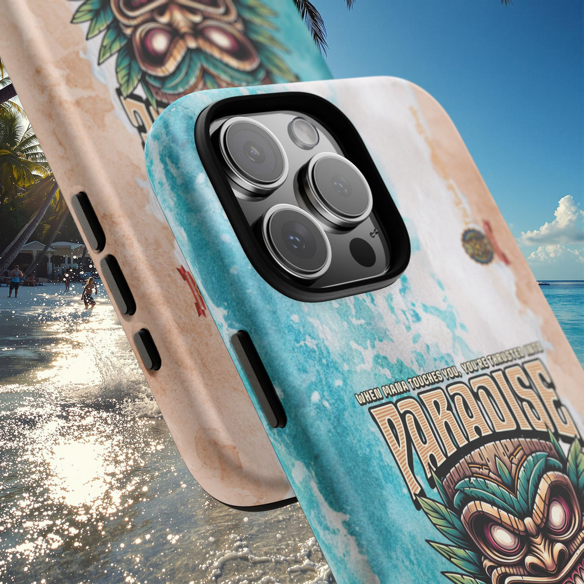 Moorea – Coque Antichoc Premium Tiki Fenua