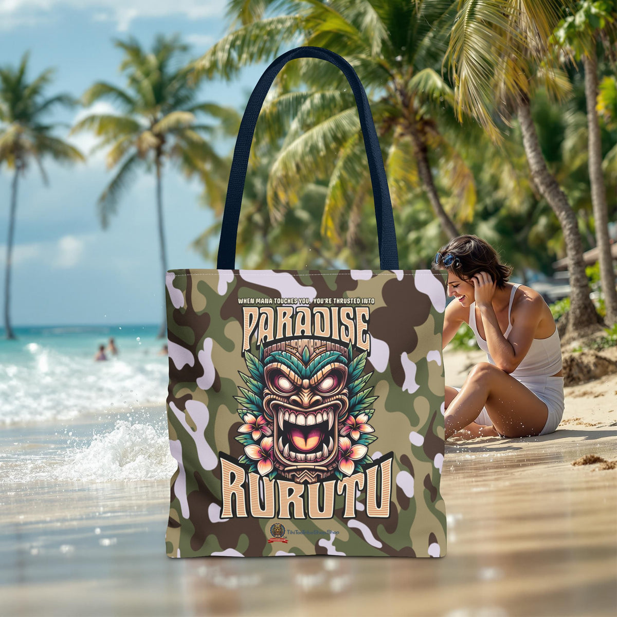 Tote Bag - 'Paradise Rurutu'
