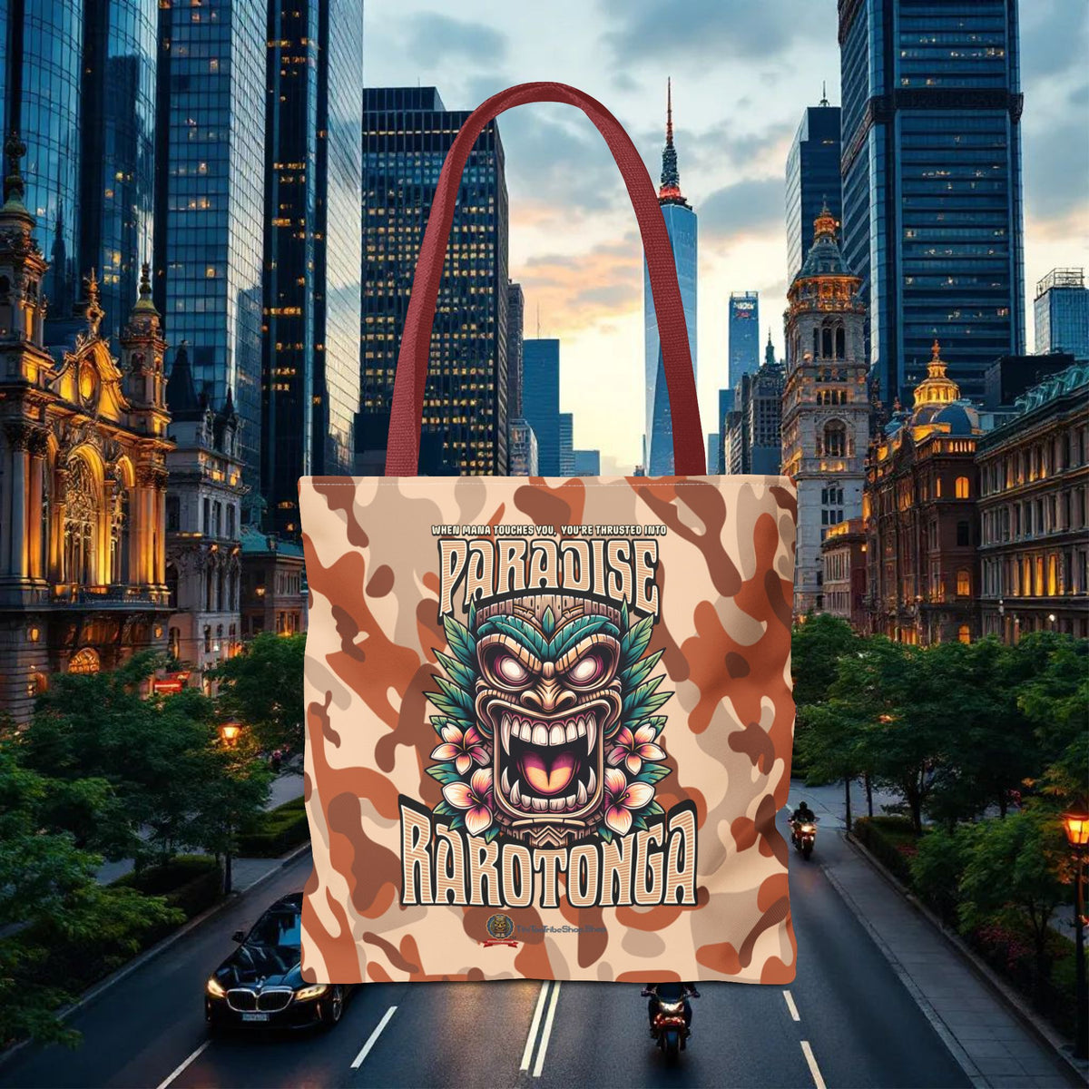 Tote Bag - 'Paradise Rarotonga'