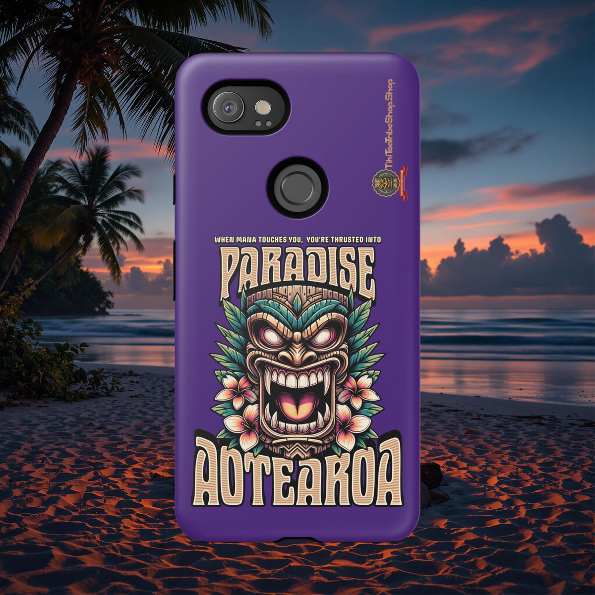 Aotearoa – Tiki Maori &amp; Ancestral Mana Shockproof Case