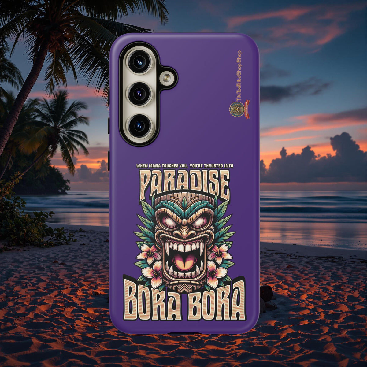 Bora Bora – Coque Antichoc Premium Tiki Élégance