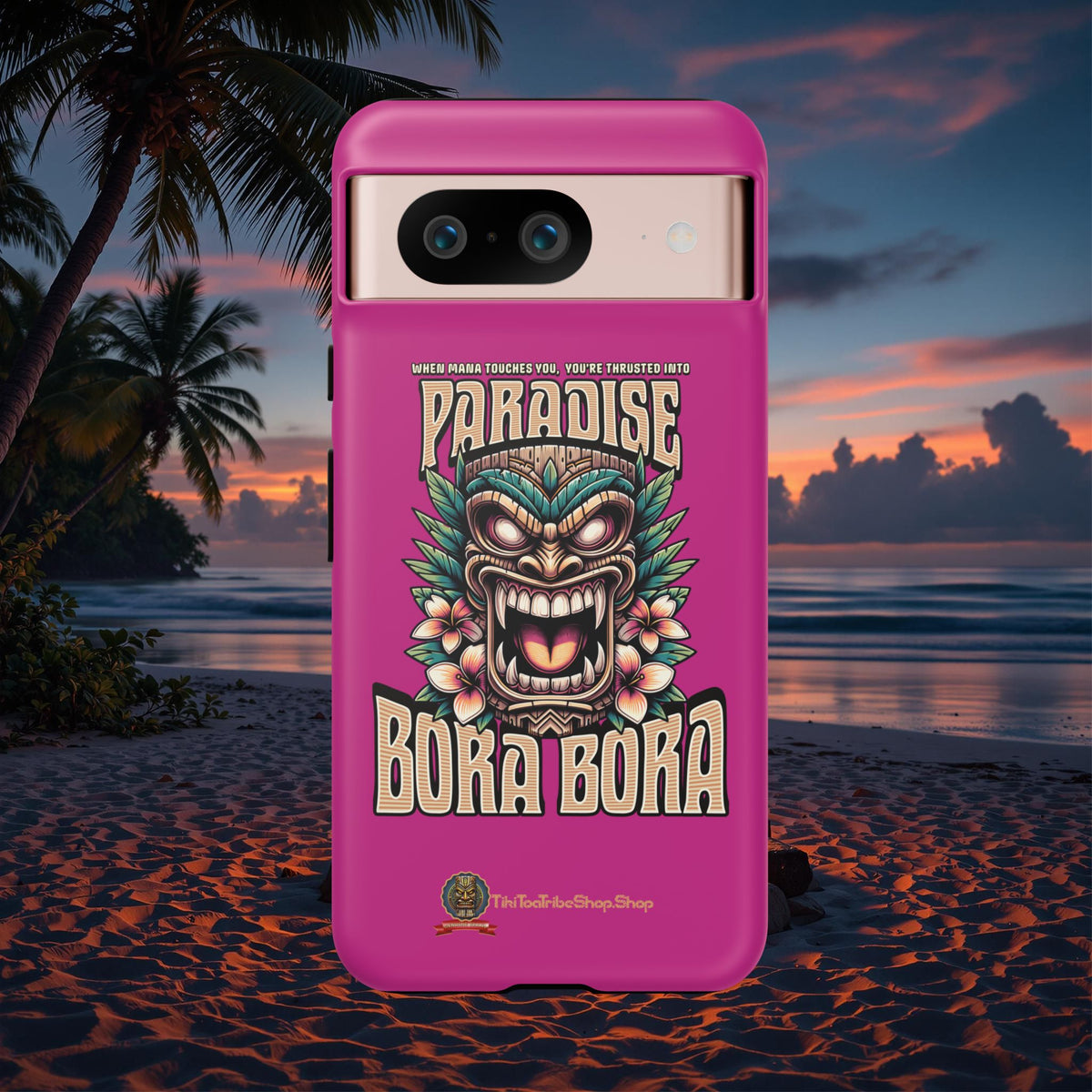 Bora Bora – Coque Antichoc Premium Tiki Élégance