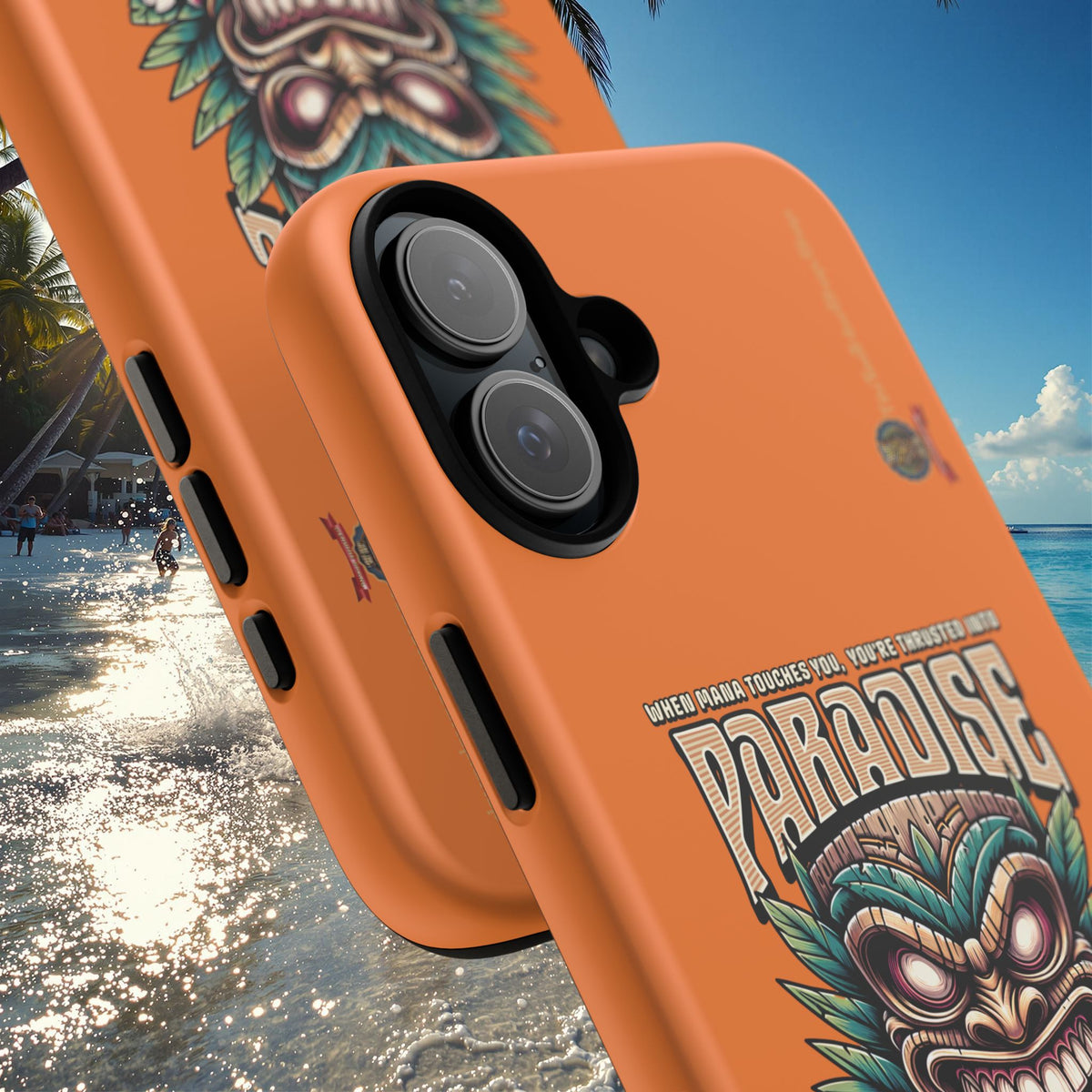 Tahiti – Coque Antichoc Premium Tiki Royal