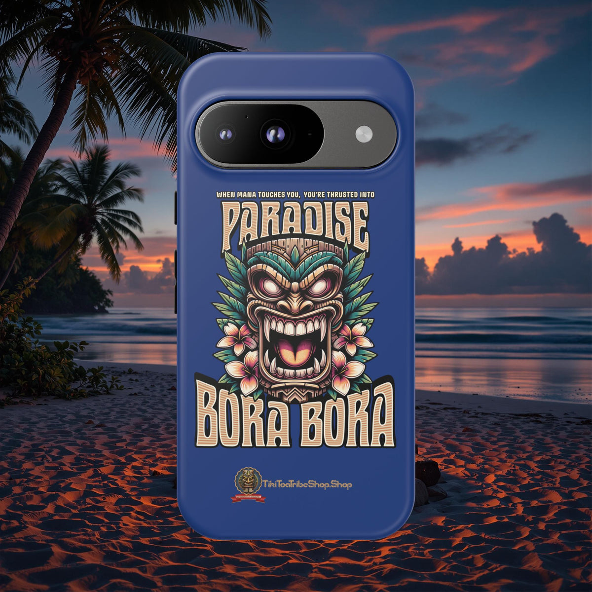Bora Bora – Coque Antichoc Premium Tiki Élégance