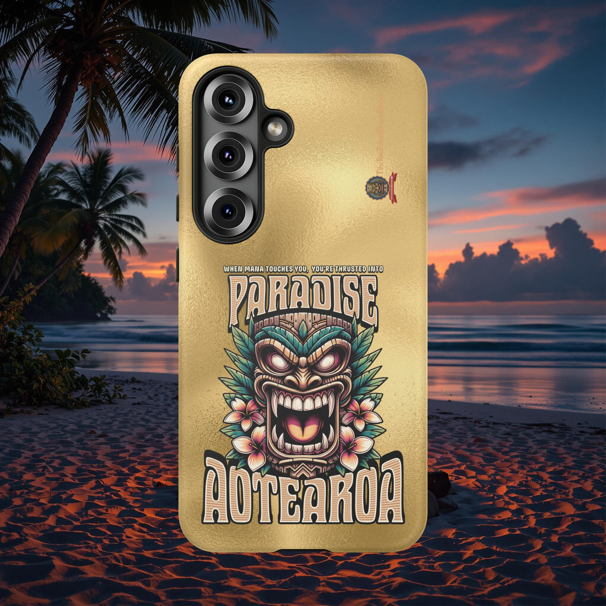 Aotearoa – Tiki Maori &amp; Ancestral Mana Shockproof Case