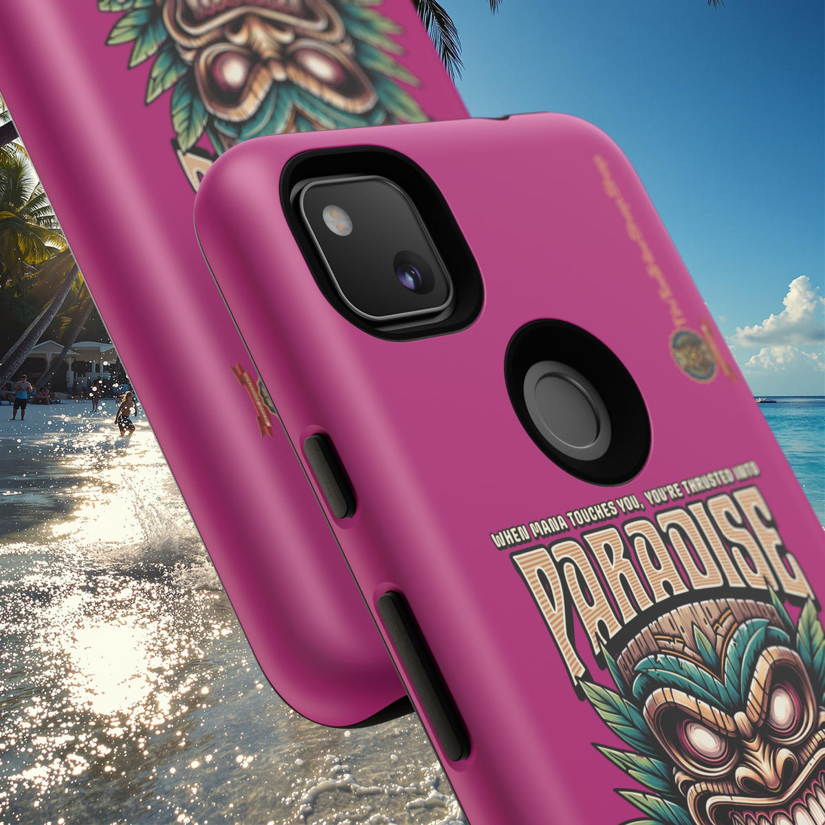 Tahiti – Coque Antichoc Premium Tiki Royal