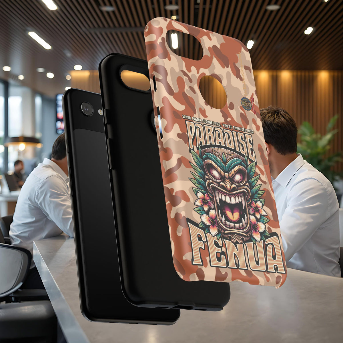 Fenua Guardian – Coque Antichoc Art Polynésien