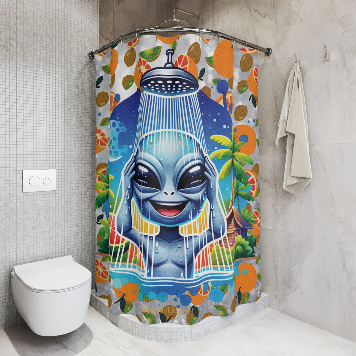 Rideau de Douche Tiki Toa