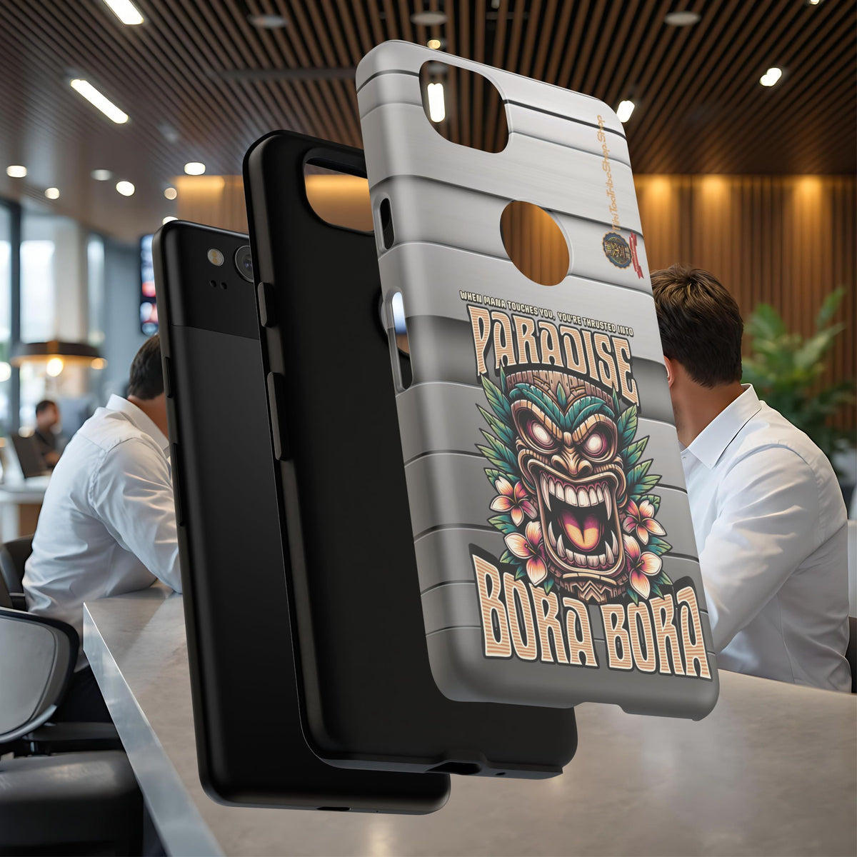 Bora Bora – Coque Antichoc Premium Tiki Élégance
