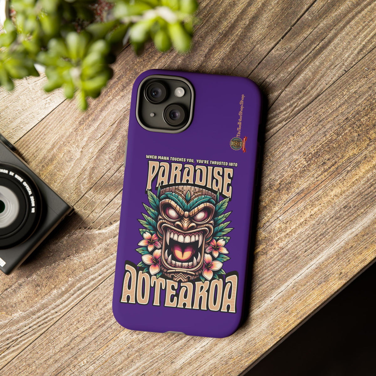 Aotearoa – Tiki Maori &amp; Ancestral Mana Shockproof Case