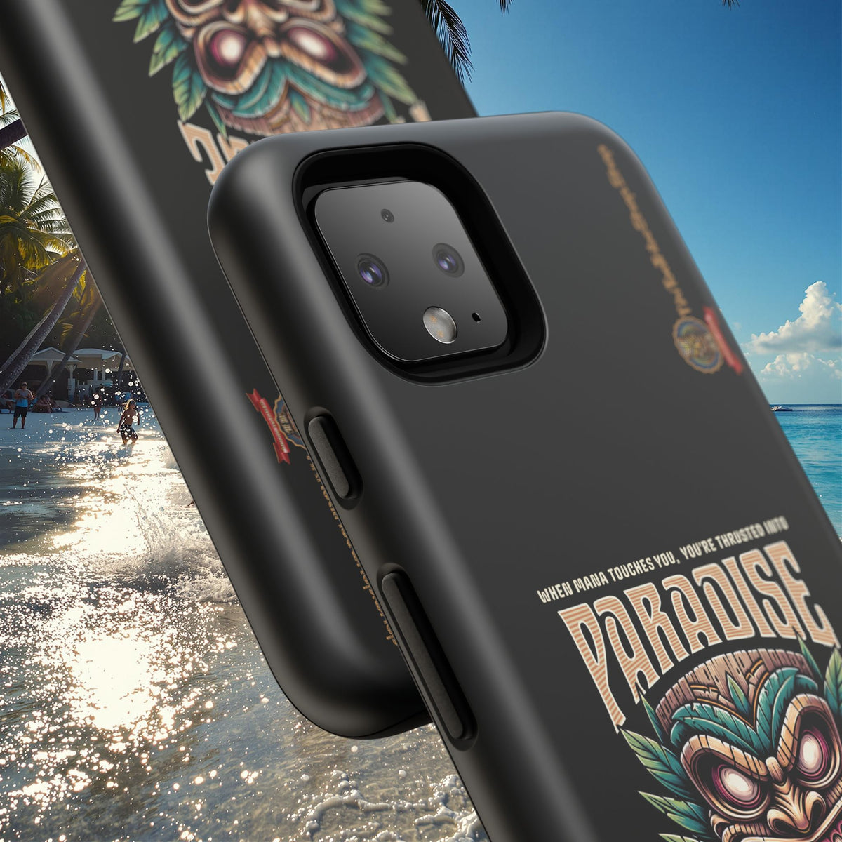 Ra’iatea – Coque Tiki Tribal de Protection Premium