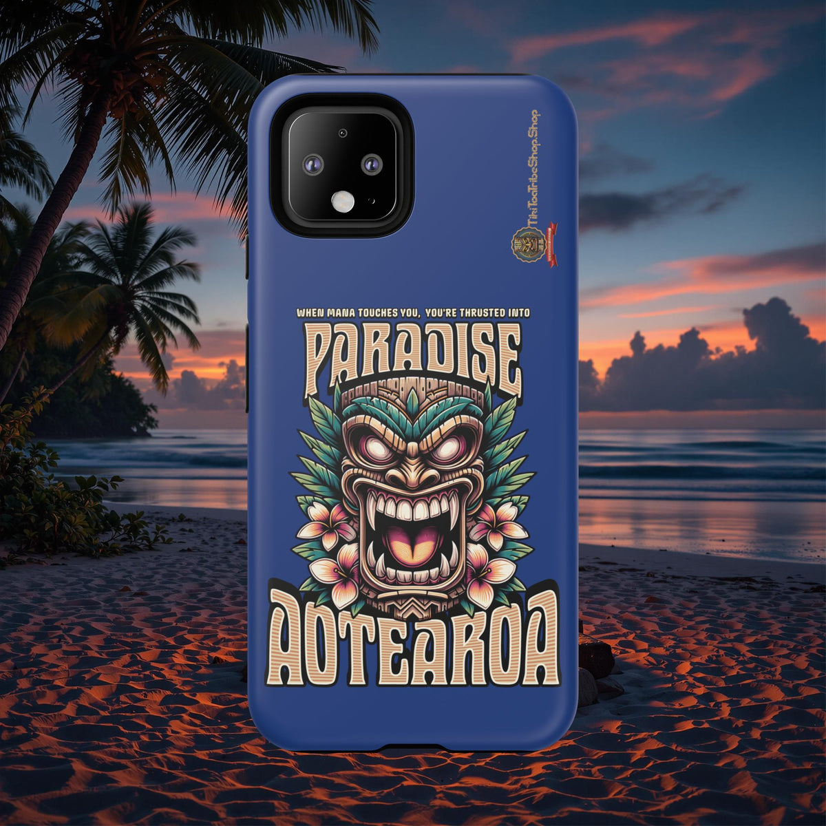 Aotearoa – Coque Antichoc Tiki Maori & Mana Ancestral