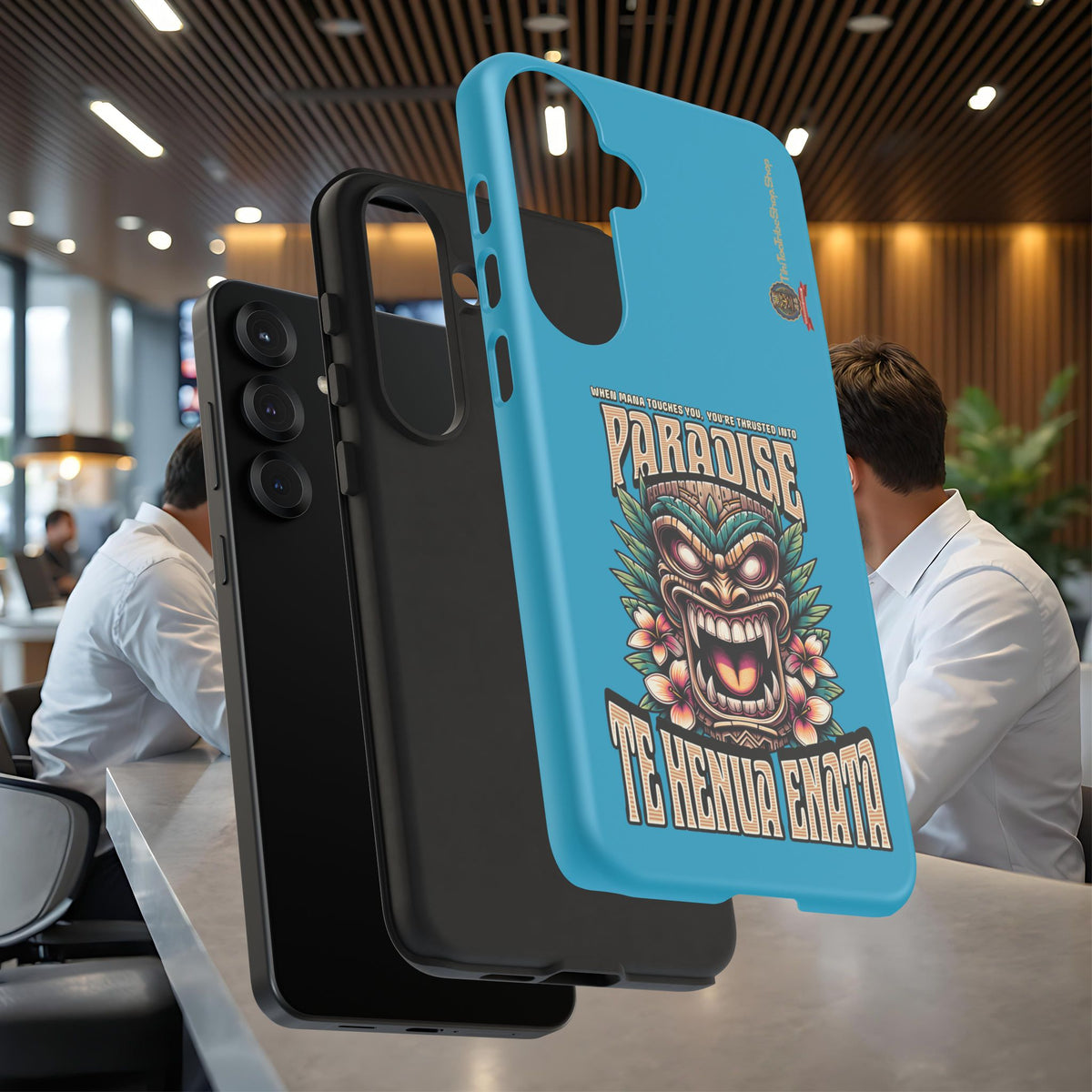 Te Henua Enata – Coque Antichoc Tiki Ancestral & Puissant