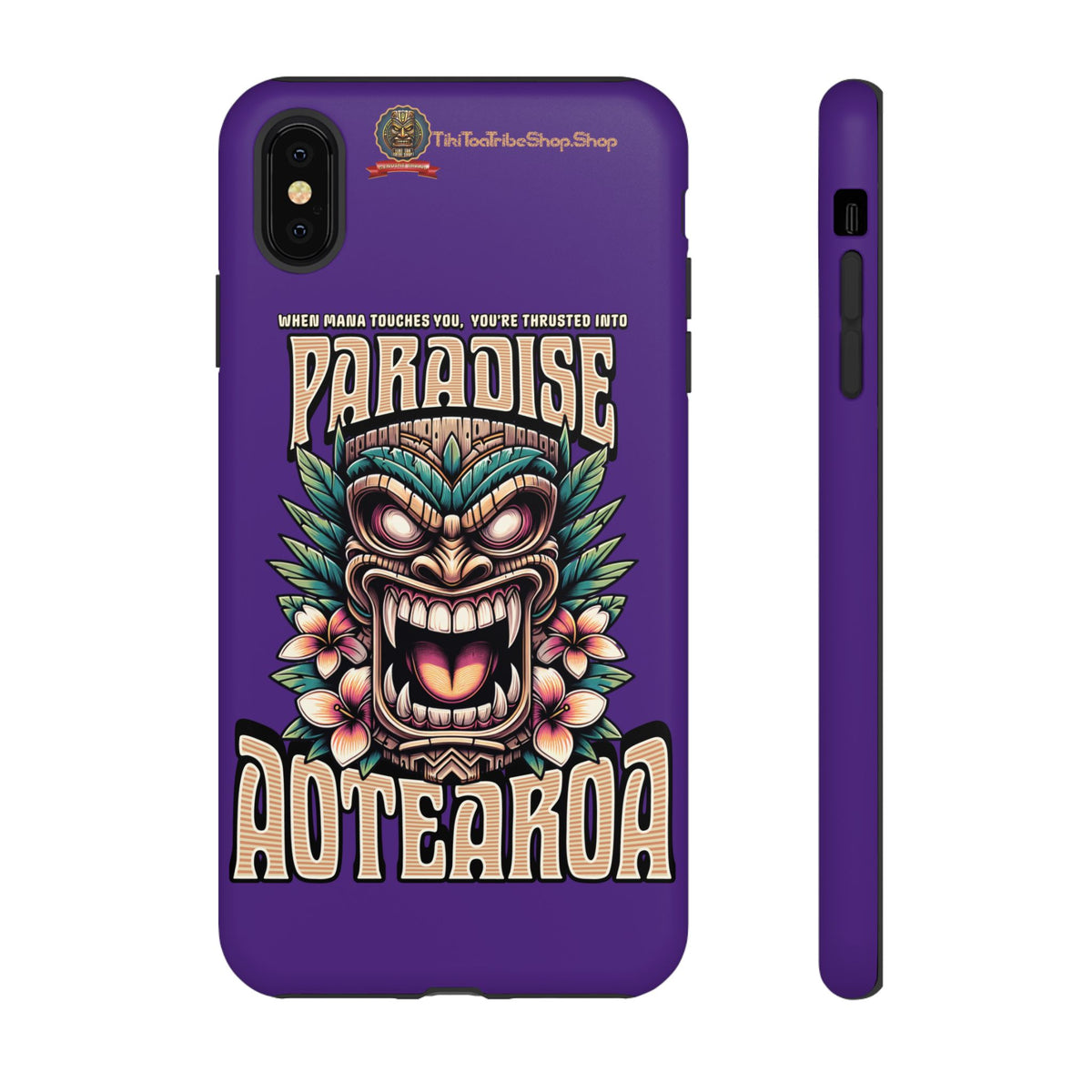 Aotearoa – Tiki Maori &amp; Ancestral Mana Shockproof Case