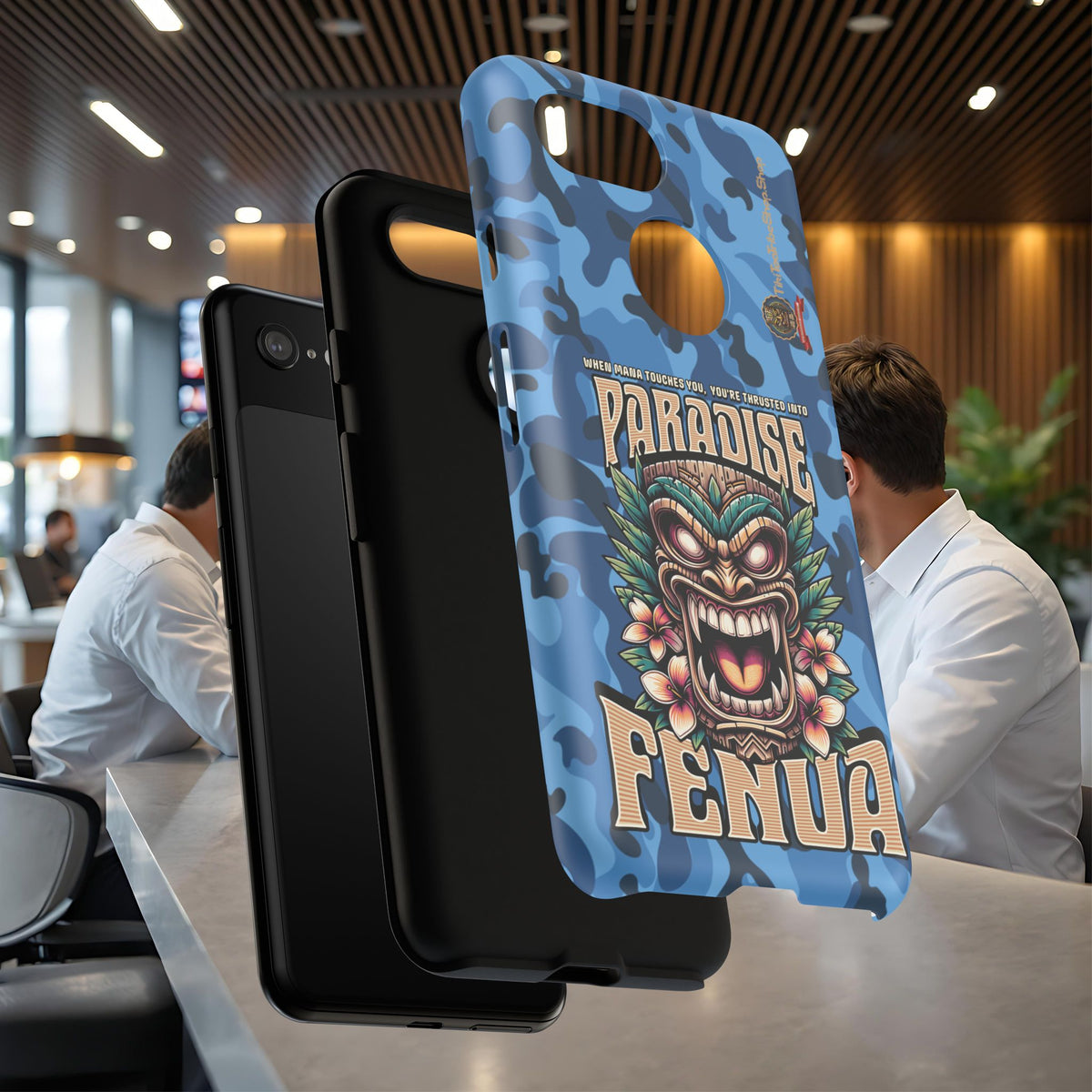 Fenua Guardian – Coque Antichoc Art Polynésien
