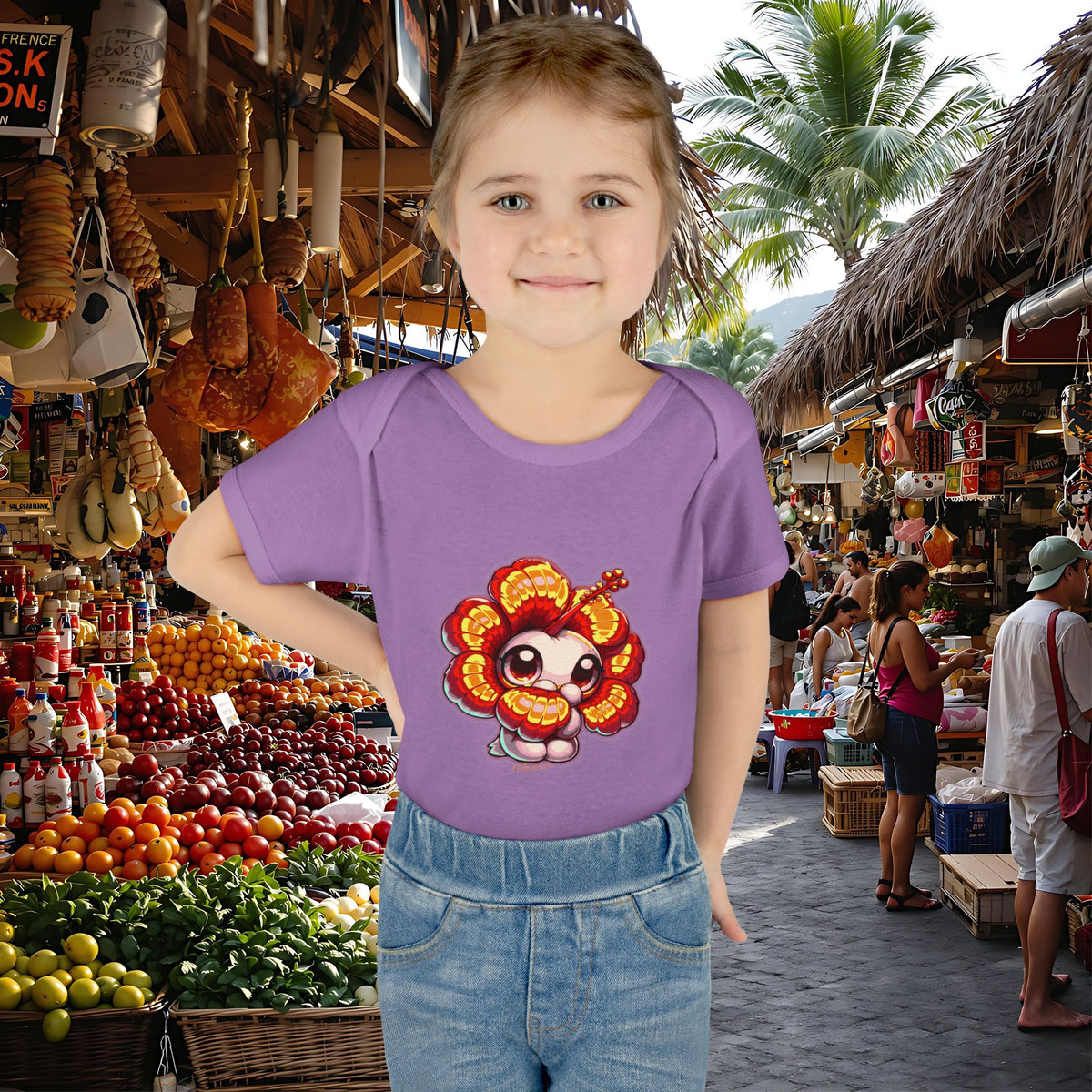 Adorable Hibiscus: Tenderness