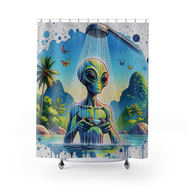 Rideau de Douche Tiki Toa