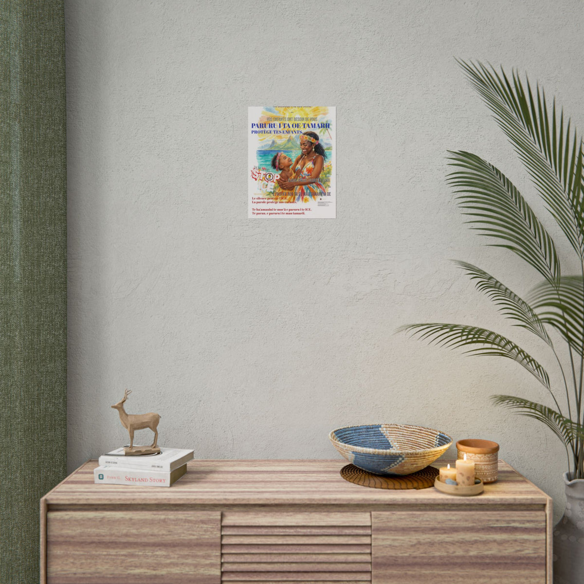 Posters Anti-ICE Polynésie – Affiches de Sensibilisation Contre la Drogue “Paruru i te ora – Brisons les chaînes de l’ICE”
