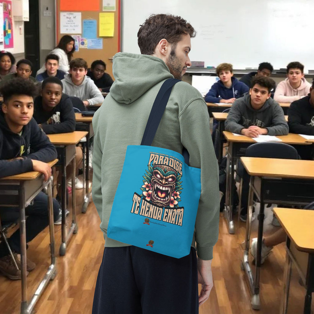 TE HENUA ENATA PARADISE Tote Bag