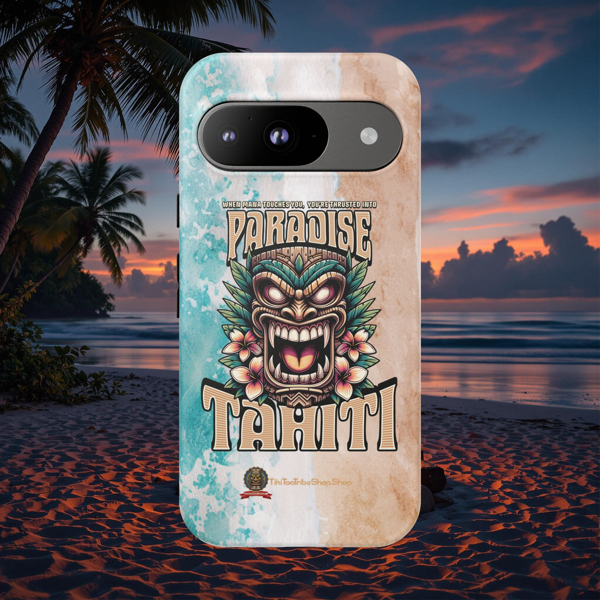 Tahiti – Coque Antichoc Premium Tiki Royal