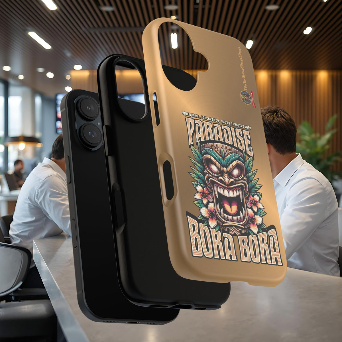 Bora Bora – Coque Antichoc Premium Tiki Élégance