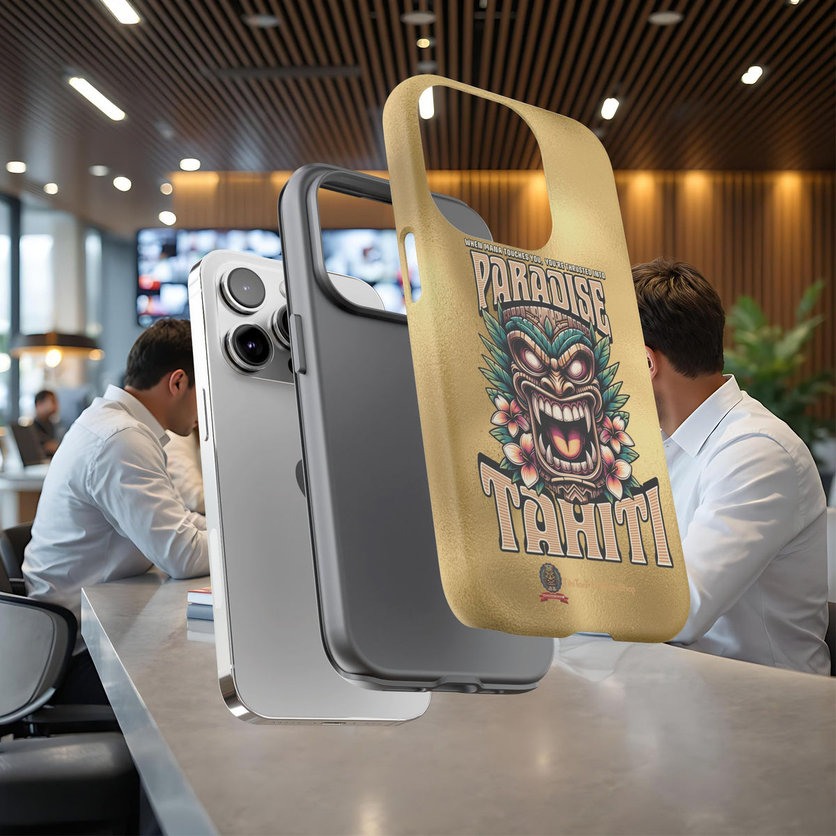 Tahiti – Coque Antichoc Premium Tiki Royal