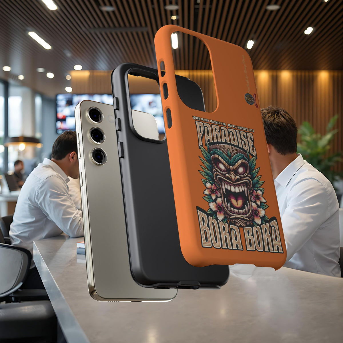 Bora Bora – Coque Antichoc Premium Tiki Élégance