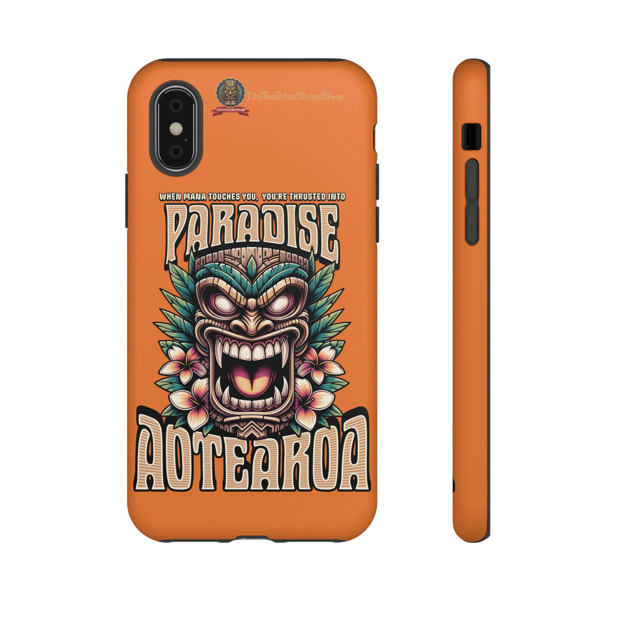 Aotearoa – Coque Antichoc Tiki Maori & Mana Ancestral