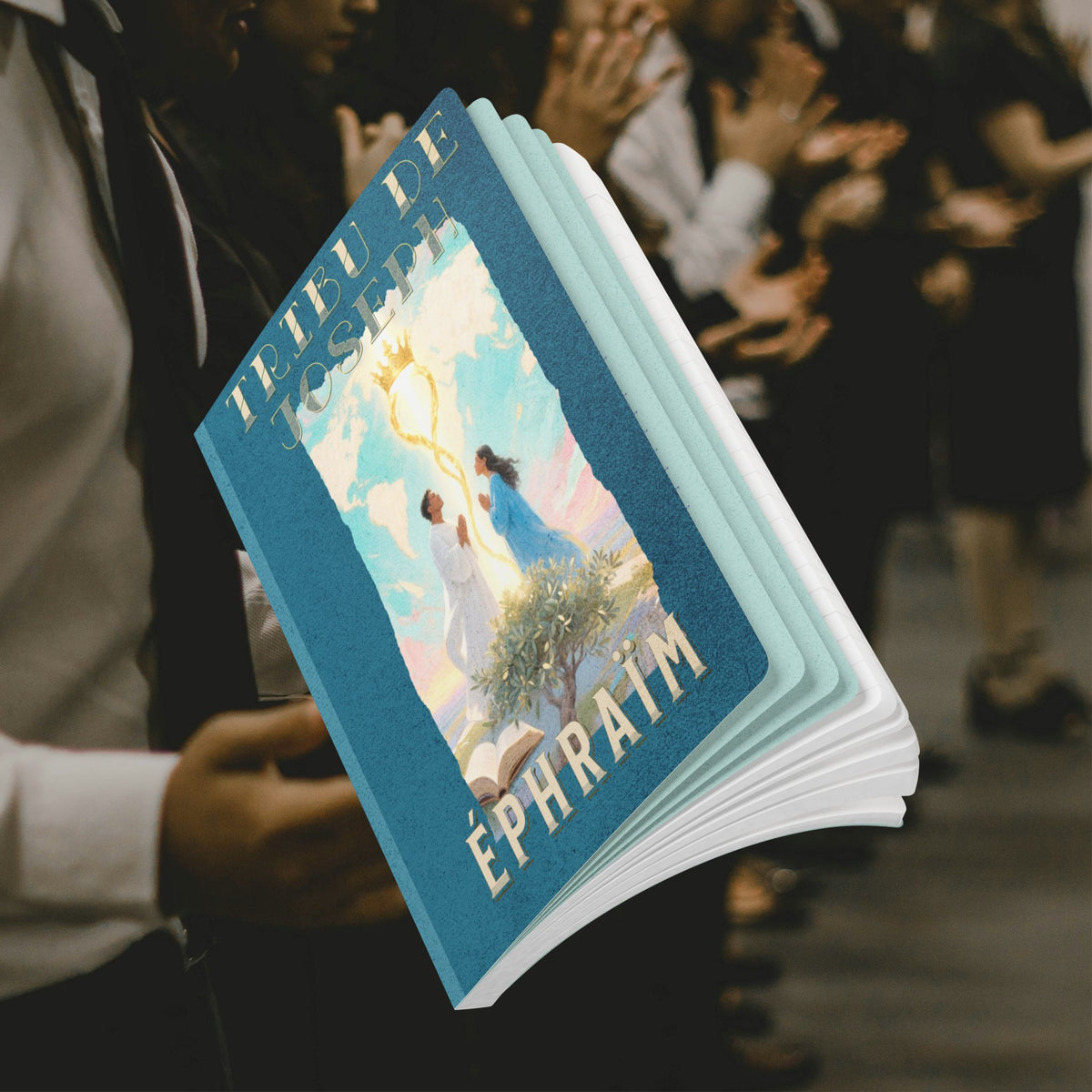Journal de Prière & Réflexion Spirituelle – Fils d’Éphraïm | Cahier Inspirant LDS pour Hommes | Journal Biblique & Croissance Spirituelle (200 pages)