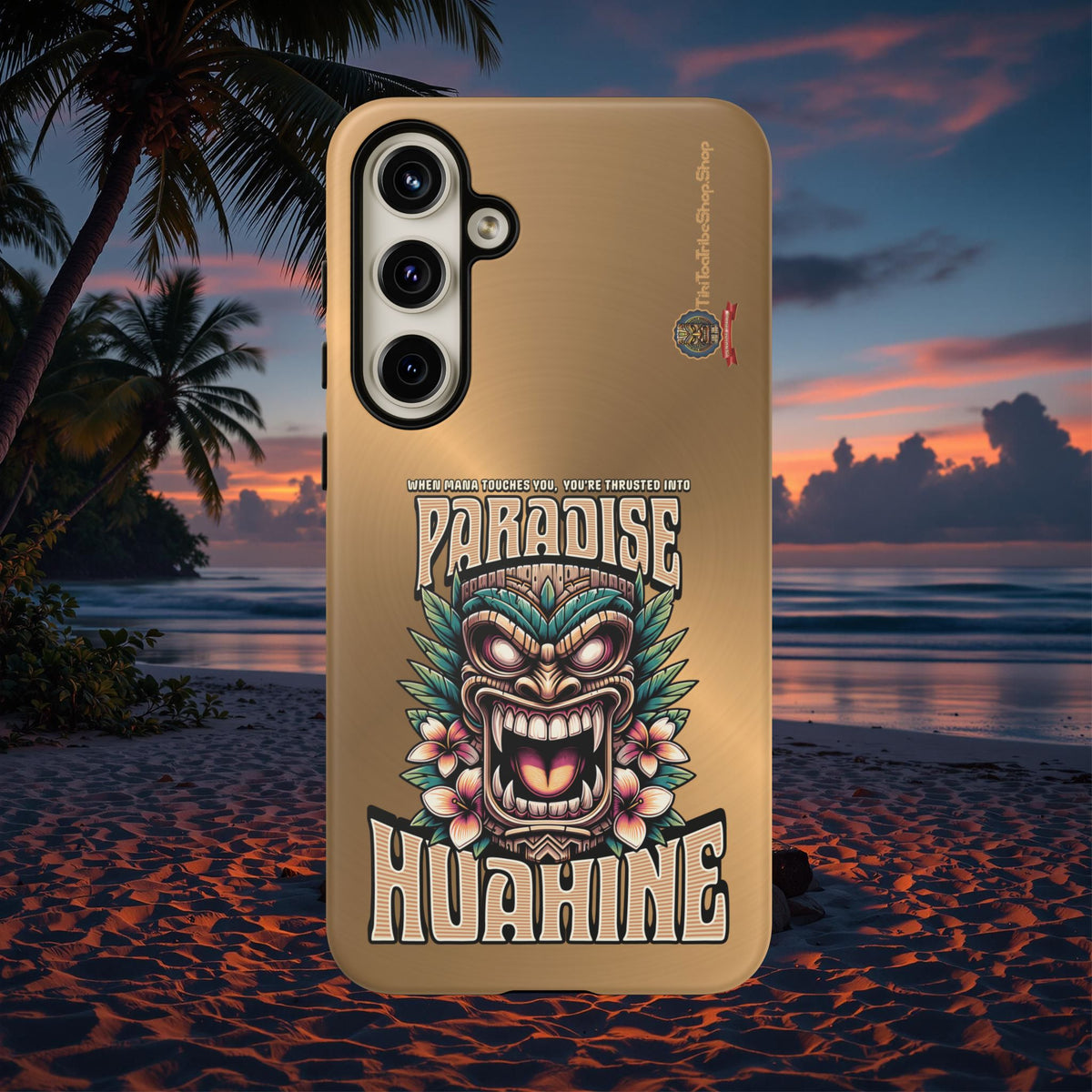 Huahine – Coque Antichoc Premium Tiki Fenua