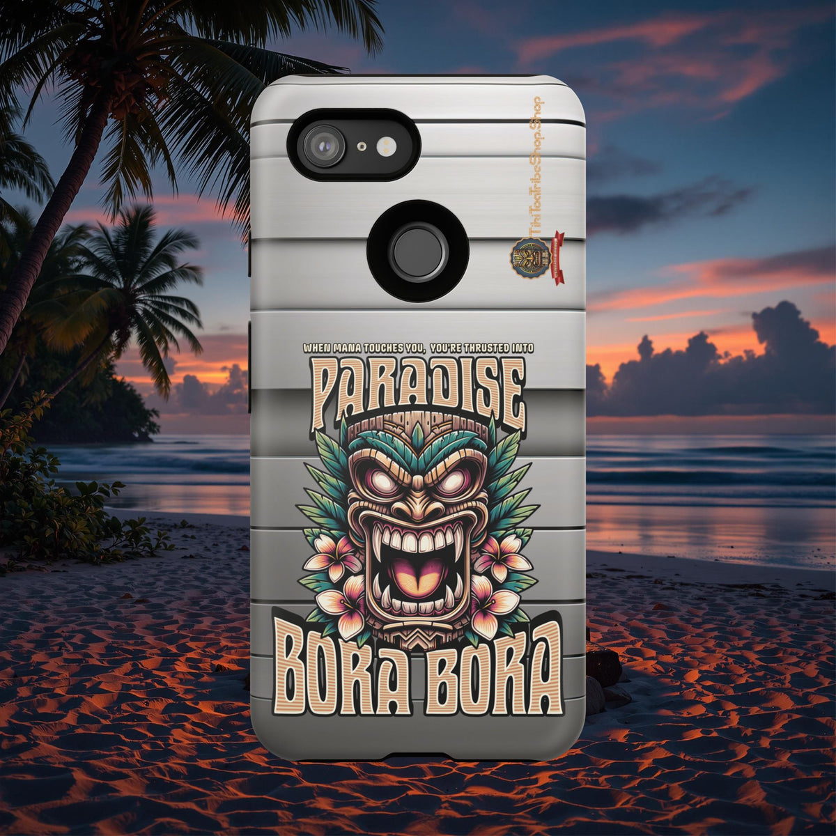 Bora Bora – Coque Antichoc Premium Tiki Élégance