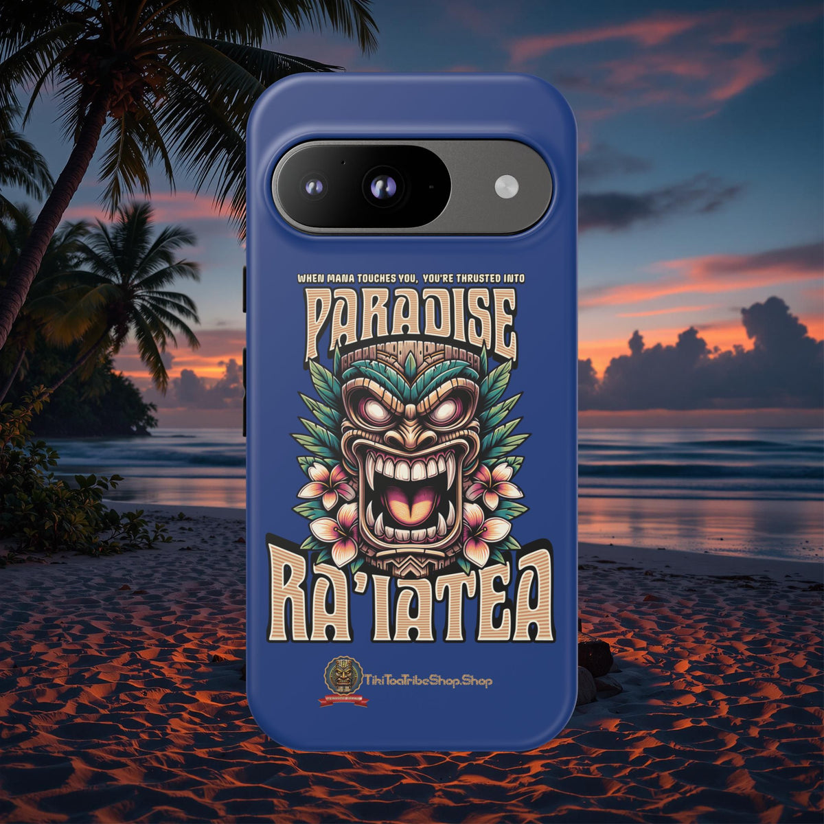 Ra’iatea – Coque Tiki Tribal de Protection Premium