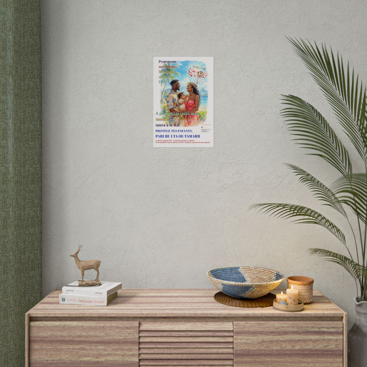 Posters Anti-ICE Polynésie – Affiches de Sensibilisation Contre la Drogue “Paruru i te ora – Brisons les chaînes de l’ICE”