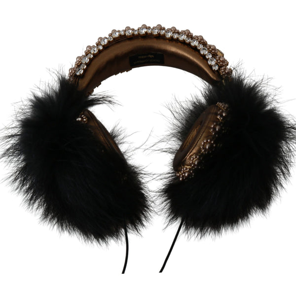 DOLCE &amp; GABBANA: D&amp;G Gold &amp; Black Headphones – The Sound of Glamour