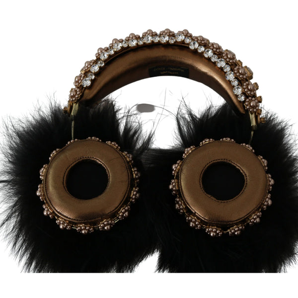 DOLCE &amp; GABBANA: D&amp;G Gold &amp; Black Headphones – The Sound of Glamour