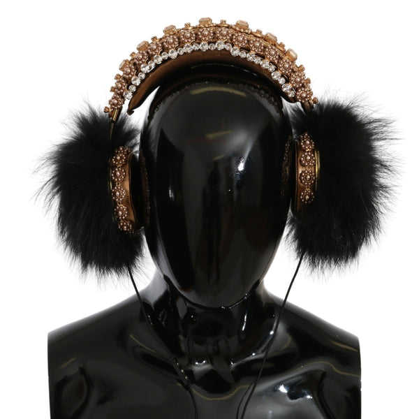 DOLCE &amp; GABBANA: D&amp;G Gold &amp; Black Headphones – The Sound of Glamour