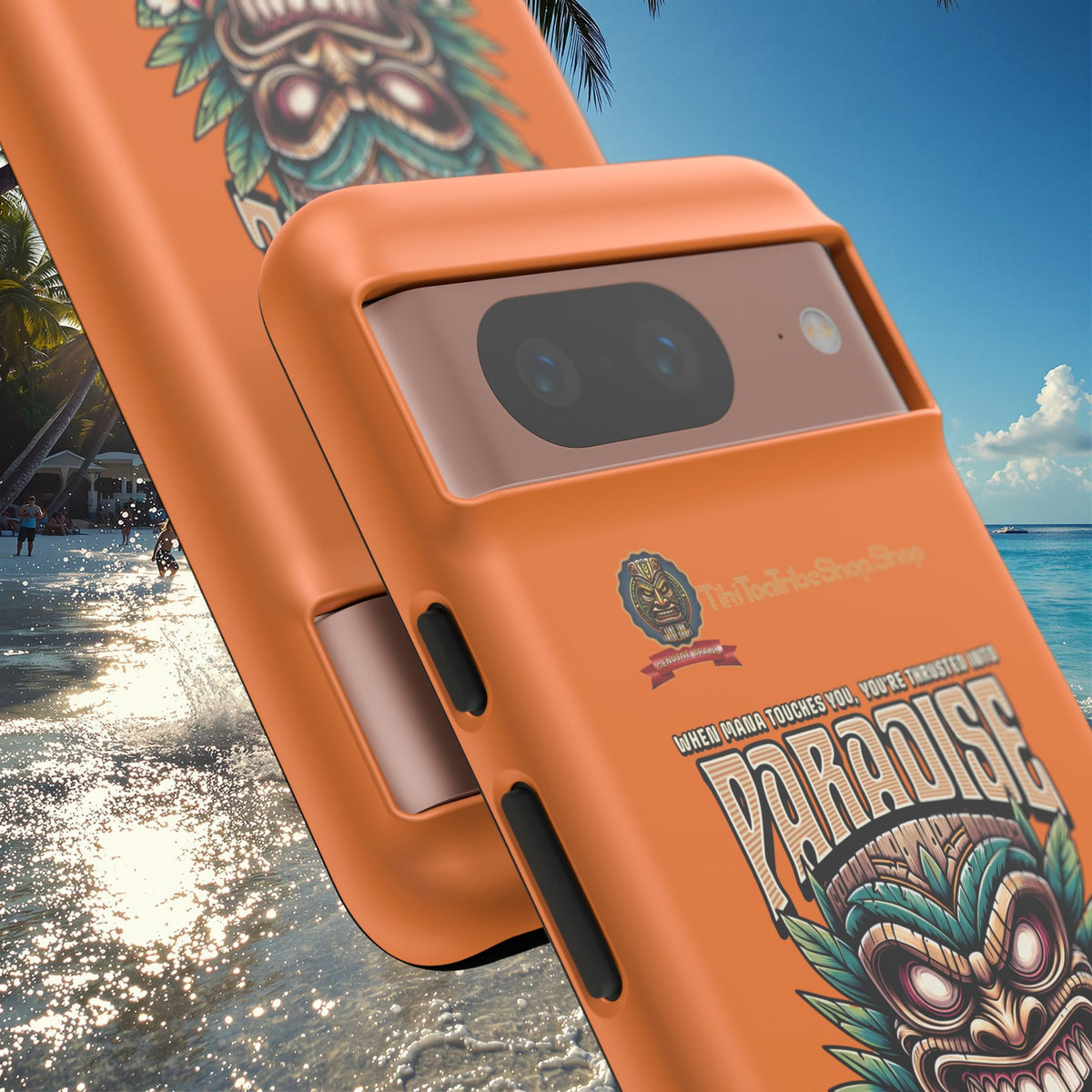 Tahiti – Coque Antichoc Premium Tiki Royal