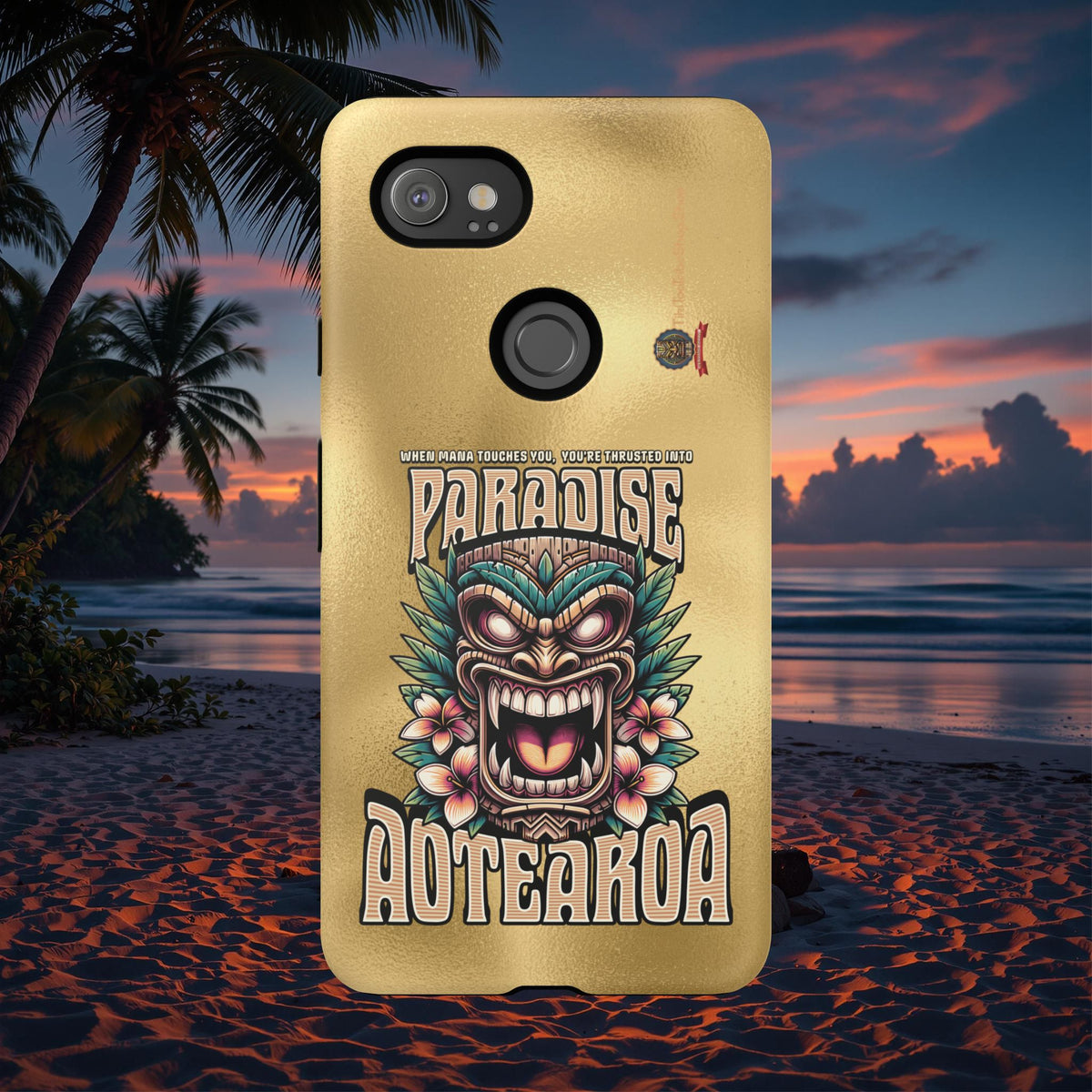 Aotearoa – Tiki Maori &amp; Ancestral Mana Shockproof Case
