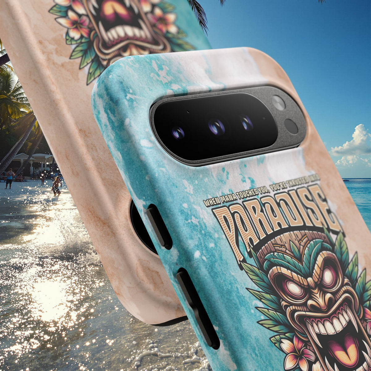 Huahine – Coque Antichoc Premium Tiki Fenua