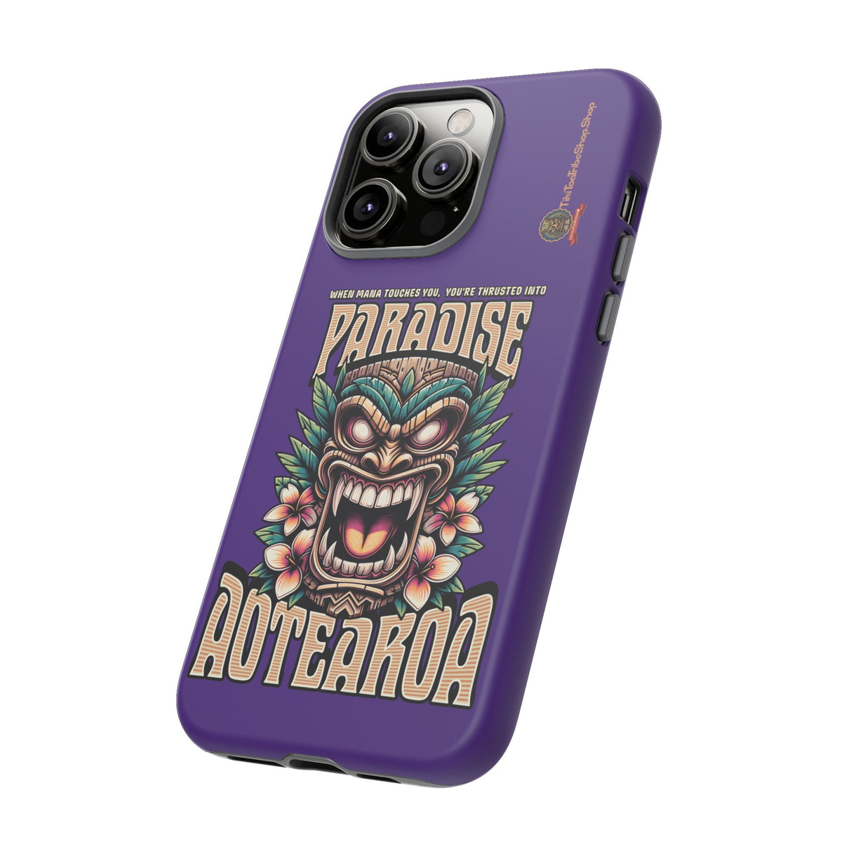 Aotearoa – Tiki Maori &amp; Ancestral Mana Shockproof Case