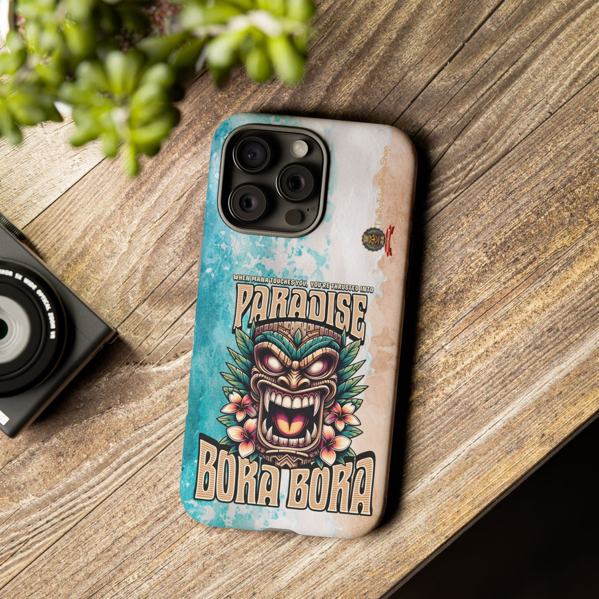 Bora Bora – Coque Antichoc Premium Tiki Élégance