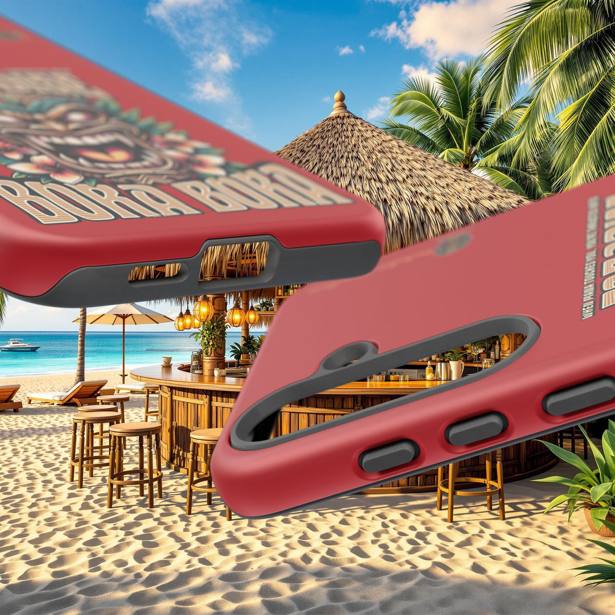 Bora Bora – Coque Antichoc Premium Tiki Élégance